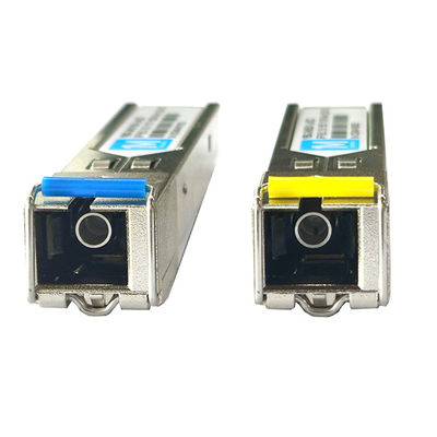 SMF Fiber Type 2.5G BIDI 40km 1310nm/1550nm SC Connector DDM WDM Simplex Optical Module Transceiver SFP Module