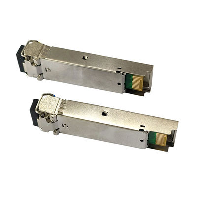 1.25G Data Rate Fiber Optic Transceivers SFP 155M BIDI 60km 1310nm/1550nmn LC Connector DDM WDM Simplex Optical Module