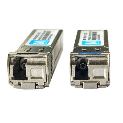 6G SFP BIDI 60km WDM LC Connector DDM Optical Transceiver 1270/1330nm Data Rate 6G Single Mode Fiber Transceiver Module